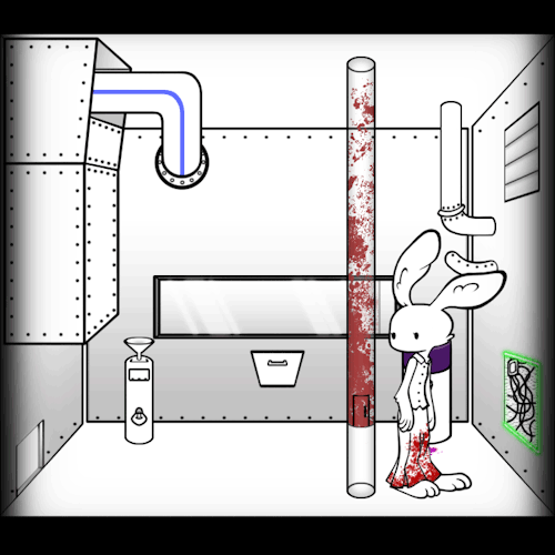 > > > >Something mechanical in the walls moves and a filled vial suddenly pops up with a