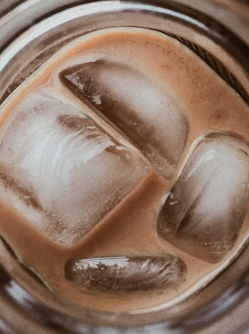 seaside-sigh:cold coffee on a rainy morning.  IG: idiotcactus