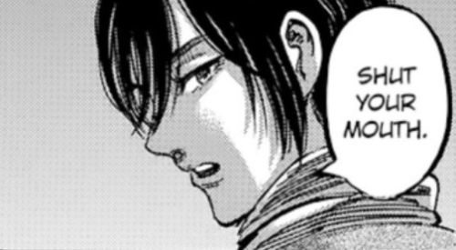 lenok993: SNK ch.112 the Alternate reality    Done! The answer of any young independent woman.  