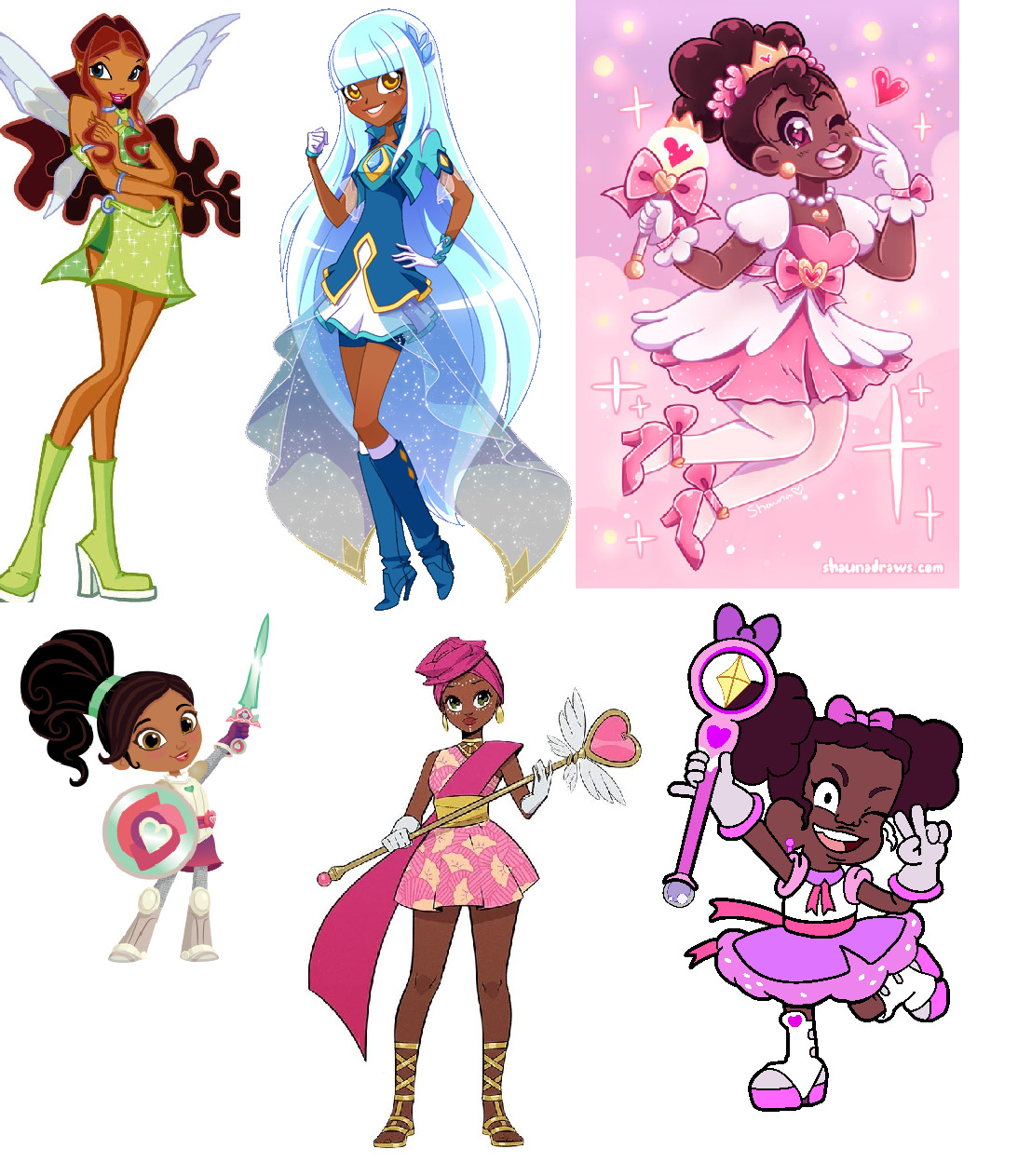 Here Are My Favorite Black Magical Girls I Really