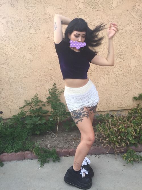 jolynecujohofficial:my strange form ft. these demonia shoes
