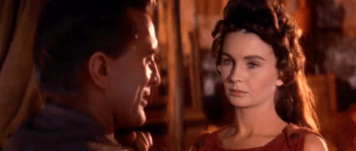 oldhollywoodmylovegr: Kirk Douglas as Spartacus Jean Simmons as Varinia Spartacus (1960)
