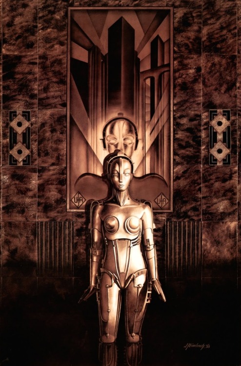 sciencefictiongallery: Gale Heimbach - Metropolis, 1993.