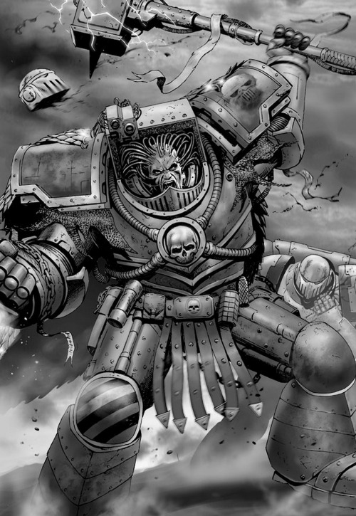 wh40kartwork: Primarchs by Karl Richardson