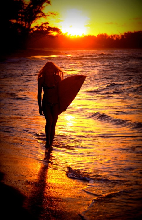 lovesands: 47burlm: Surfer Girl
