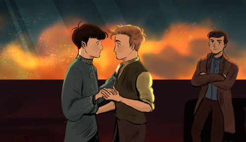 neetols:“Is love logical, grandma?”“In its purest form, it is.”Hey hey so we made an Anastasia/Spirk