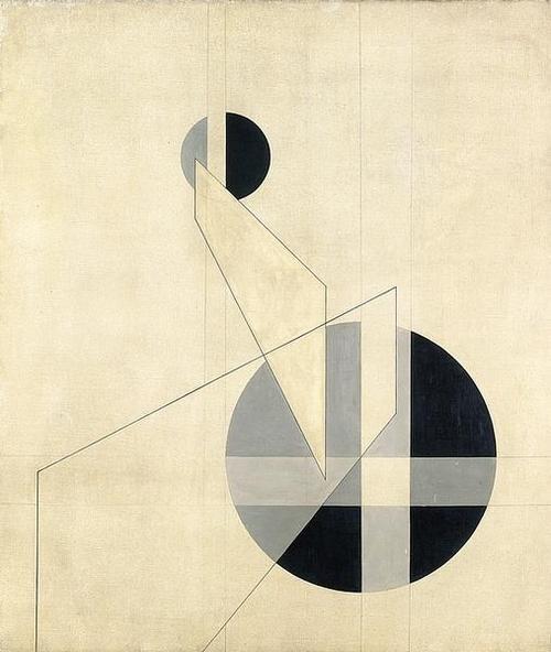noir-de-mars:László Moholy-Nagy - Composition A.XX, 1924.