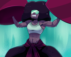 thegembeaststemple:  I must say, I was completely satisfied with the amount of Garnet muscles in this episode