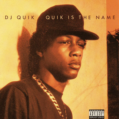 jbeckford:  Album Cover (1991) DJ Quik // Quik Is The Name Click here to view more West Coast gangster ‘ish.