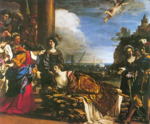 La Morte di Didone by Guercino 