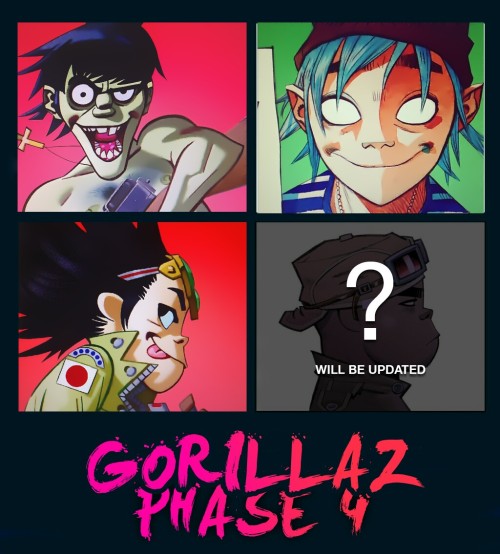 lizardlicks:highimpactsexyninja:ALRIGHT MOTHERFUCKERS THE GORILLAZ ARE BACK!!!!!! A new album has of