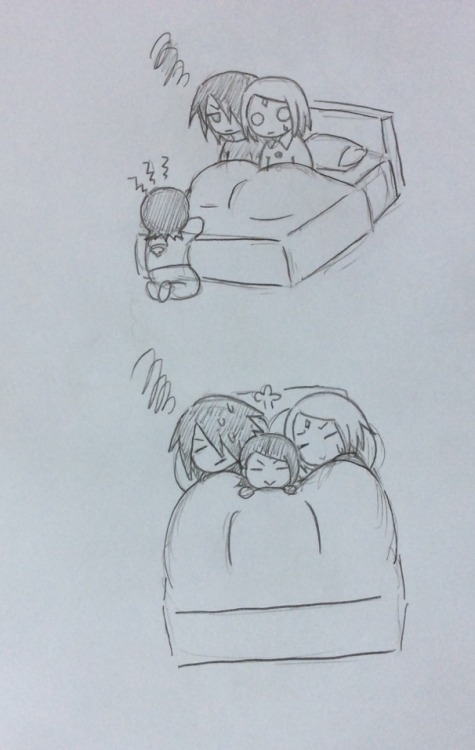 synthiachen1995:  You can’t sleep with Mama!!!