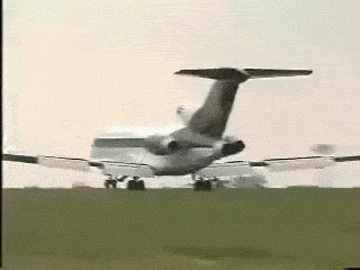 fuckyeahphysica:  Every action has an equal and opposite reaction.To decelerate the aircraft, the forward thrust of the aircraft which propels the aircraft forward is reversed by a Thrust Reverser. This is accomplished by redirecting all the air ( in