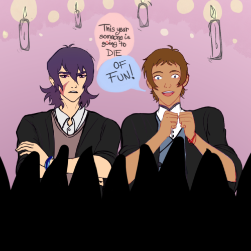 They are that kind of teaching duo Defense against the dark arts for Keith and Care of Magical Creat