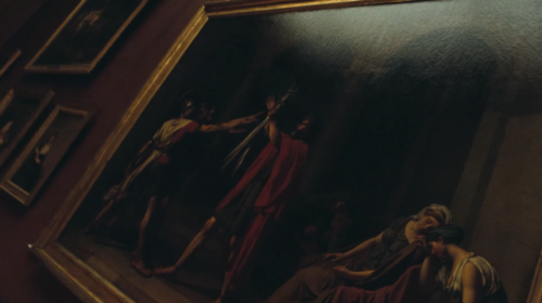 A list of paintings and sculptures from the Louvre in order of appearance as seen in Beyoncé and Jay