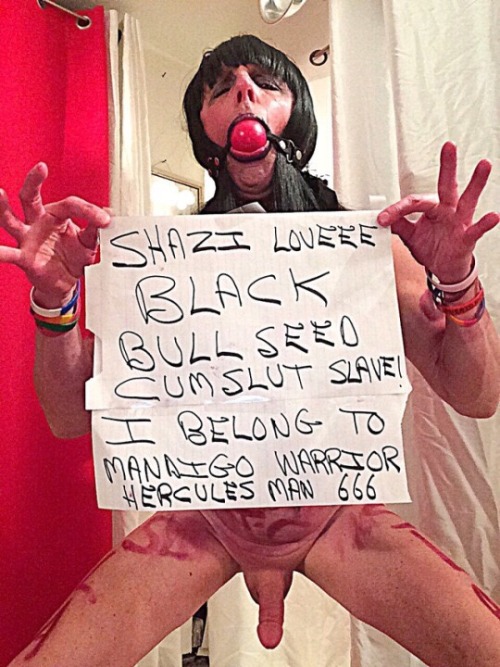 electrabluebbc-blog: electrabluebbc-blog:  I want to be shazzie slave and personal cumdumster and urinal. I would suck your COCK, eat your asshole and let you fuck my asshole  with your 100% BAREBACK NO CONDOM UNPROTECTED GAY FAGGOT COCK AND BEG FOR YOU