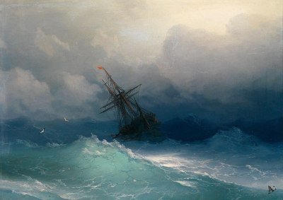 ataehone:cursed-and-haunted:cursed-and-haunted:cursed-and-haunted:Whenever I see an Ivan Aivazovski painting the sea monster in me goes absolutely feral I see this and I’ve never wanted to sink a ship so much in my life I’m biting through