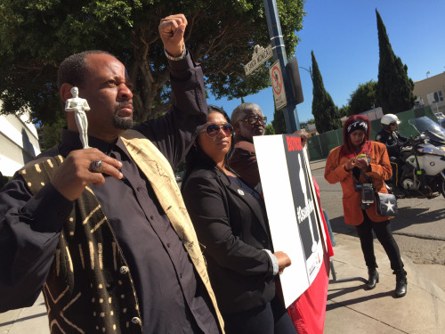 &ldquo;A protest or march has never solved a problem in the black community. But it puts the iss