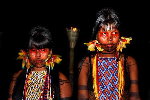 Members of the Karajá (Iny) tribe of the Araguaia River Basin (Part 1)