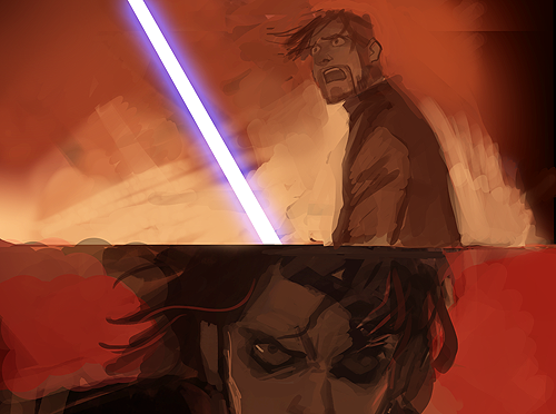 okhadraws:“You were the chosen one!”