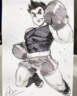 nintendocafe:  Little Mac | Smash Bros.Art