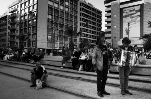 Garden of Love  | Winston McAnuff &amp; Fixi performing live at Omonia square, Athens | https://www.