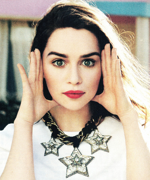 Emilia Clarke for Glamour France (April 2014) [x]