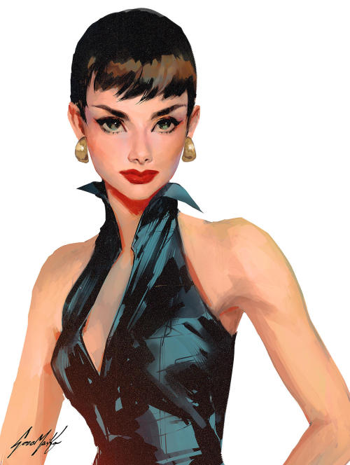 gameraboy2:
“Audrey In Black by SOZOMAIKA
”