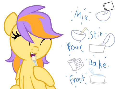 furrgroup:  asklibrapony:  I’m a bad cook.  The reason Libra’s a chub chub   x3