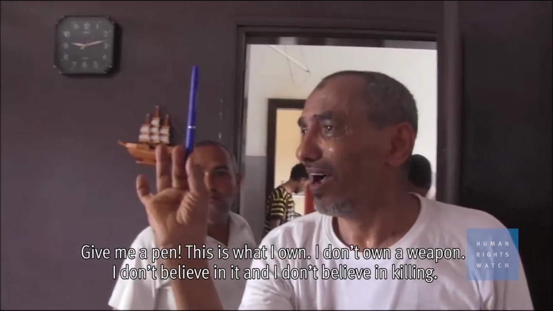 theyemenite:  - A resident who lost his family to a Saudi airstrike in the port city