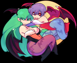 saane:  Morrigan and Lilith~!  