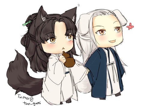 and more wenzhou but in chibi form