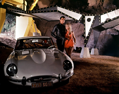 John Phillip Law, Marisa Mell / production still from Mario Bava’s Danger: Diabolik (1968)