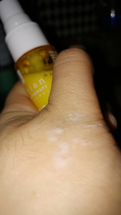 Erborian yuza double lotion 3/5 Good: light lemony scent, moisturizing Bad: stings This is essential