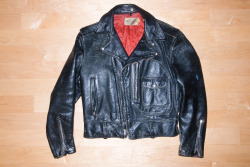 terrysdiary:  John’s leather jacket.