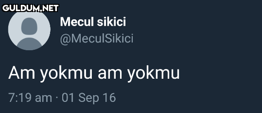 Mecul sikici @MeculSikici...