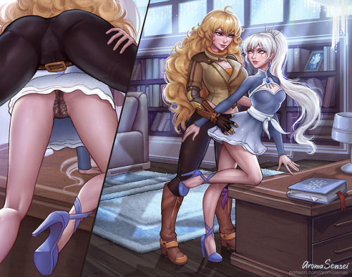 aromasensei: Yang x Weiss  ❤   MY LOVE! NSFW, Sex, Futa and all lewd versions will be avaible on my PATREON!   + animation included    Gumroad   ♥   HF ♥ Twitter ♥ DeviantArt  ♥ Insta   