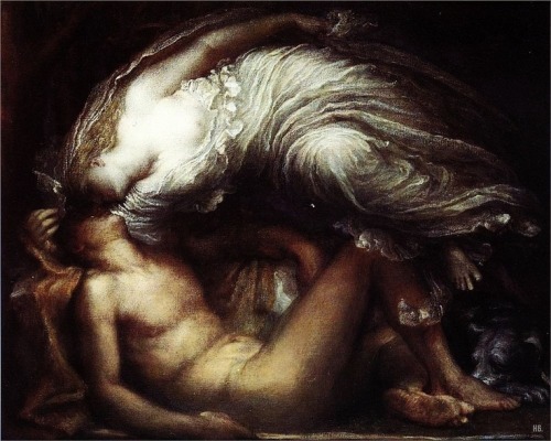 oursoulsaredamned:Endymion. 1872. George Fredrick Watts.
