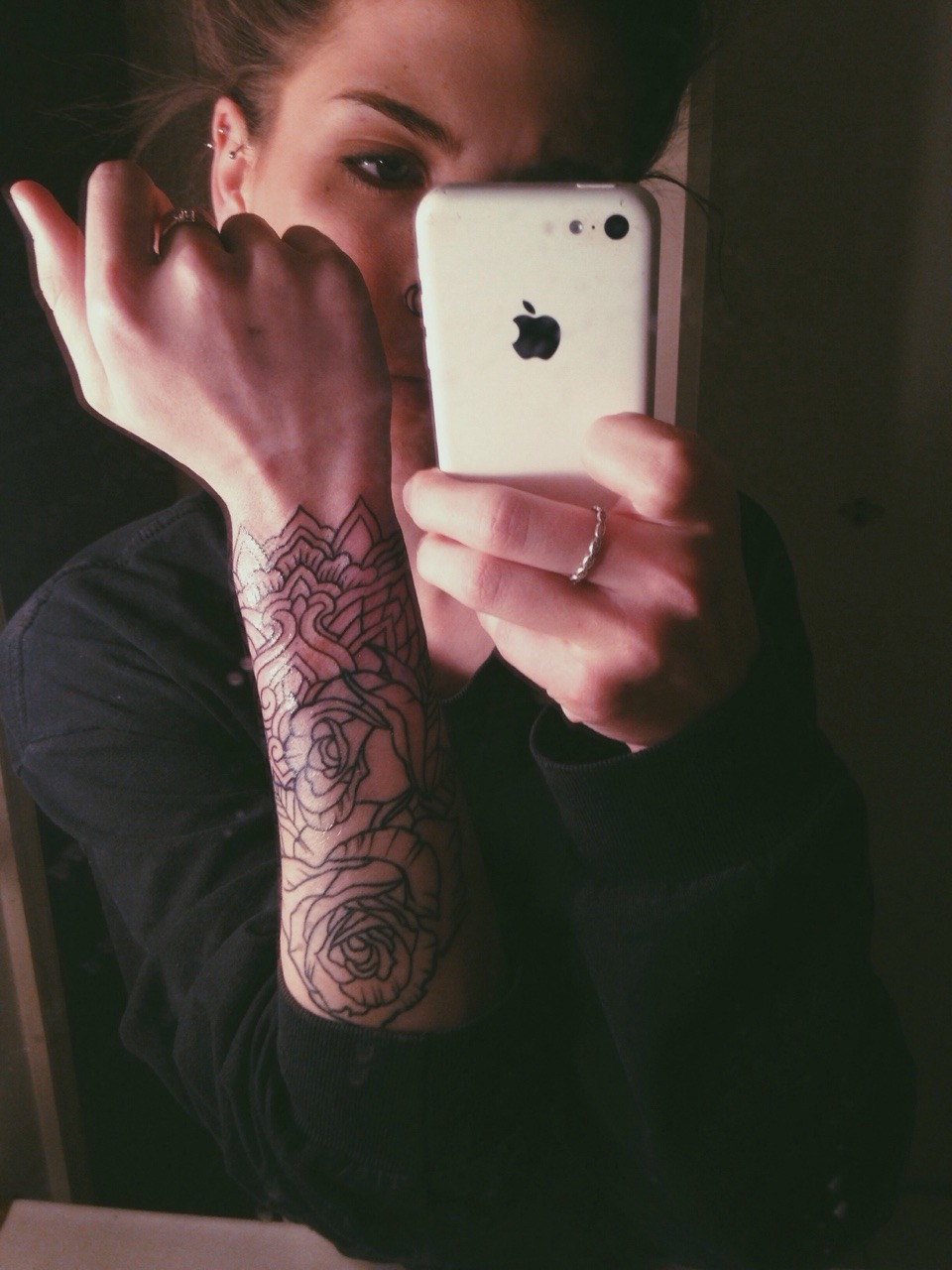 druginfluenced:  sleeve is coming along nicely