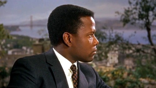 sparklejamesysparkle:Sidney Poitier and Katharine Houghton in the groundbreaking  Columbia Picture