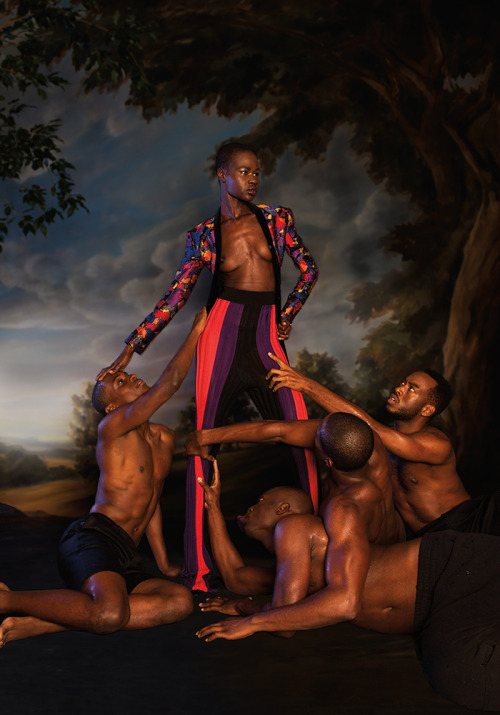 superselected: Images.  Kehinde Wiley for Paper Magazine. ‘Black Lives Have Mattered For 