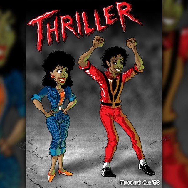 Neokoi Comics, #tbt Michael Jackson's Thriller. October 2009...
