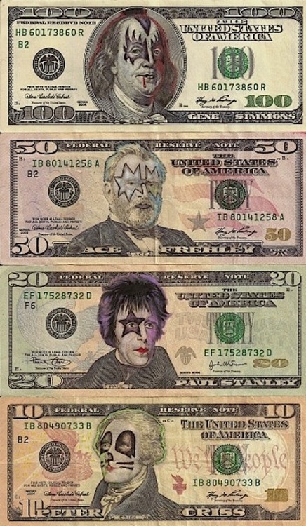 theartattacks:  “Defacement of currency porn pictures