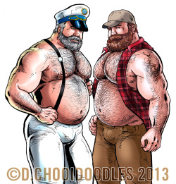 dchooidoodles:  And something that I worked on for a good mate of mine at bearcruiseusa.com – all rights reserved :-)