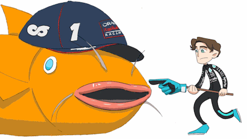 Another Version Of The Story Of Gax's Conflict：George Met A "fishtappen" ,he Poked It And The“fishtappen”sprayed