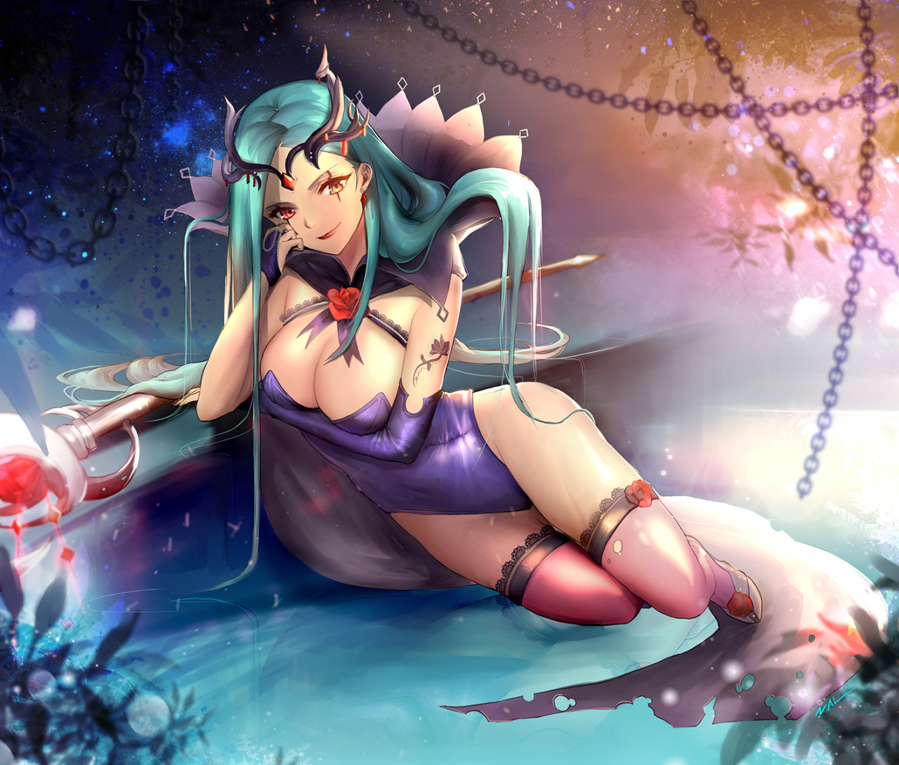 league-of-legends-sexy-girls:  LeBlanc