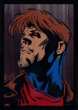 Xombiedirge:  Gambit By Michael Latimer / Facebook / Tumblr A3 Individually Unique,