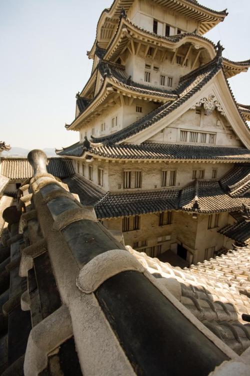 woman002: Himeji castle Japan