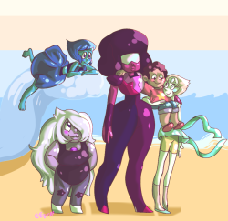 artcelerate:  just some gems hanging out   ~(⁰▿⁰)~  