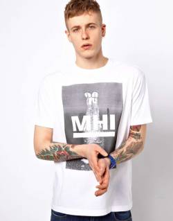 hipster-tops:  MHI By Maharishi T-Shirt Headstand Logo